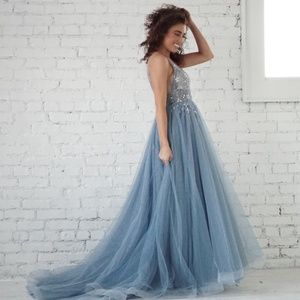 MCNZ Custom Blue Ballgown